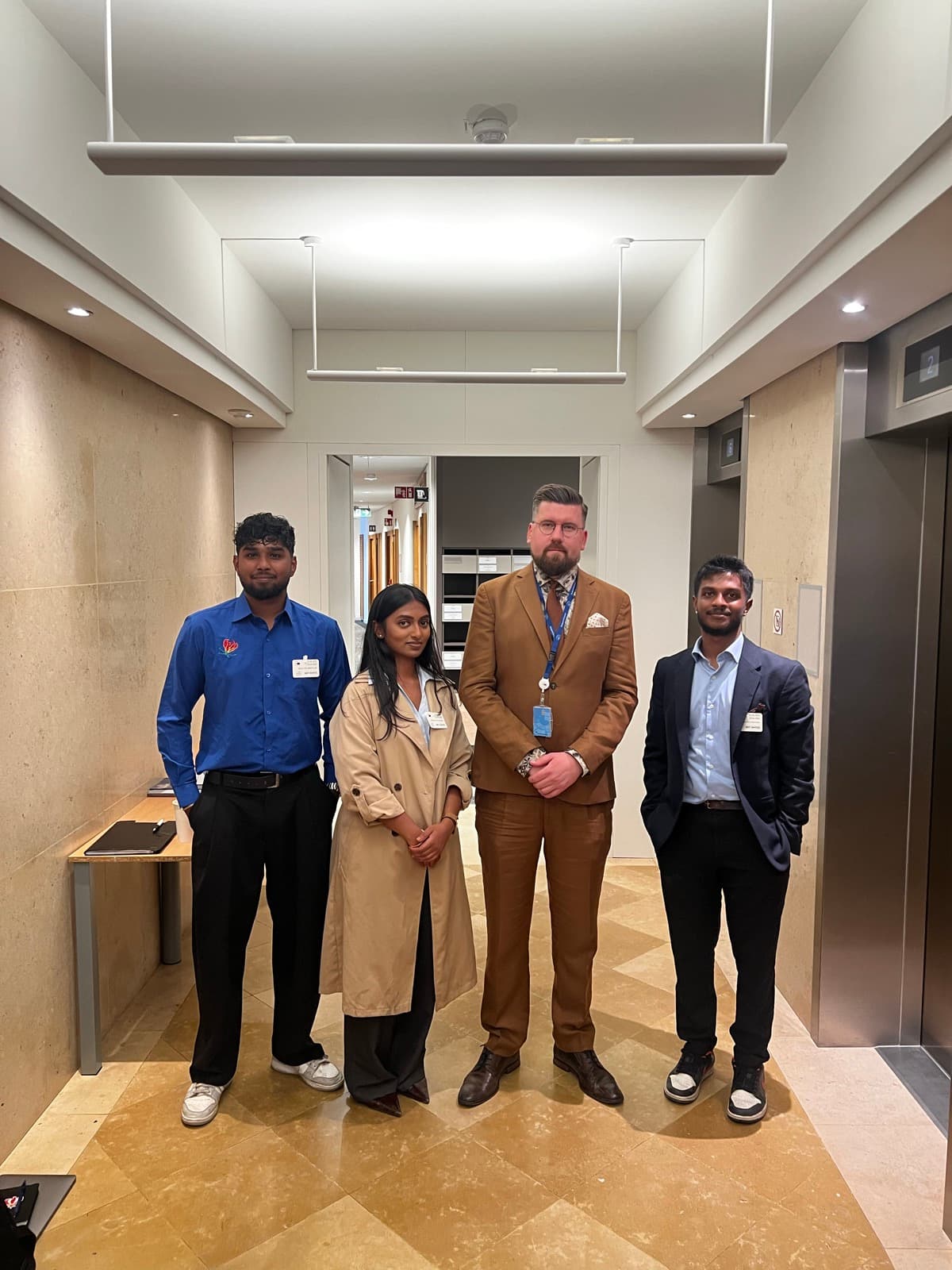 Meeting with a Member of the European Parliament — Brussels